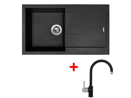 4289130 8596142047000 sinks amanda 860 pureblack vitalia gr