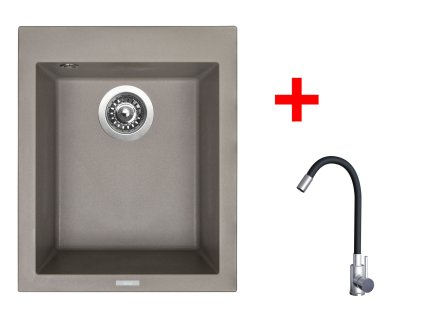 4478293 8596142055012 sinks cube 410 truffle elasta nerez cerna