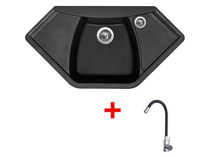 4478353 8596142055326 sinks naiky 980 pureblack elasta nerez cerna