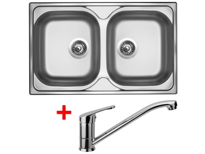 4290026 8596142051144 sinks classic 800 duo pronto