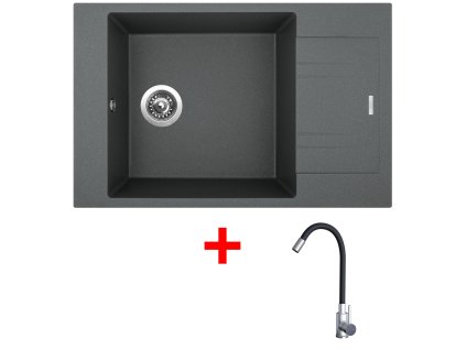 4478147 8596142054138 sinks vario 780 titanium elasta nerez cerna