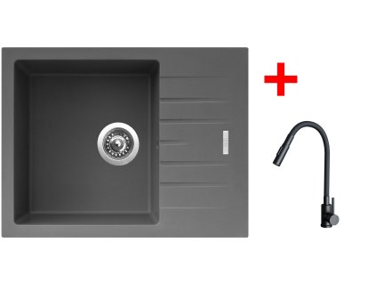 4478511 8596142056651 sinks perfecto 650 titanium elasta s cerna matna