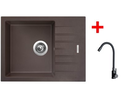 4478731 8596142056408 sinks perfecto 650 marone elasta cerna matna