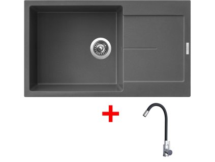 4478257 8596142054671 sinks ultima 860 xxl titanium elasta nerez cerna