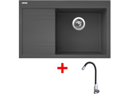 4478139 8596142054091 sinks rim 780 p titanium elasta nerez cerna