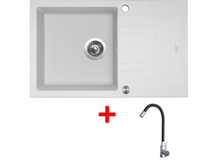 4478097 8596142054909 sinks linea 780 xc milk elasta nerez cerna