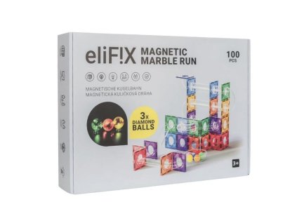 Magneticka stavebnice EliFix fresh kulickova draha 100 ks