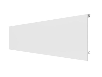 Cemux H Box SLIM vnitřní zásuvka 1200 mm čelní panel bílý, H1321200W