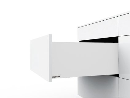 Cemux H BOX SLIM zásuvka bílá H199/500 mm, H1324-500W