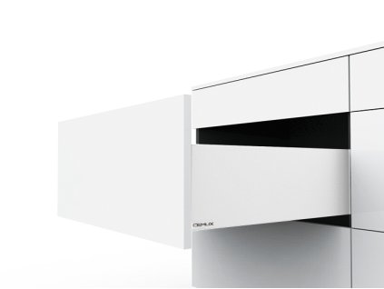 Cemux H Box SLIM zásuvka TIP-ON bílá H167/400 mm, 205112