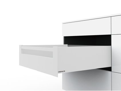 Cemux H BOX SLIM zásuvka vnitřní bílá H167/350 mm, 205181