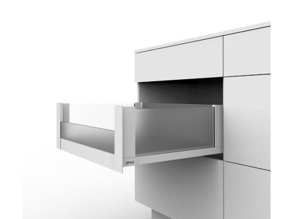 Cemux H Box SLIM skleněné bočnice bílé H199/500 mm vnitřní čelní sklo H102, 203808