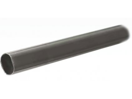 Šatní tyč A oválná 3m (: 15x30x3000mm, barva bílá)