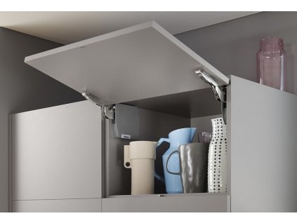 Sada Aventos HK-S (mechanismus silný, krytka šedá tmavá)