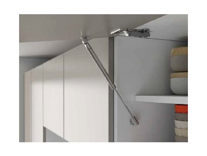 Italiana Ferramenta IF plynová vzpěra K12, pro horní výklop, automatická, 244mm/50N