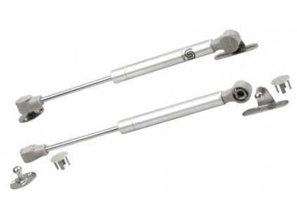 NoName StrongLifts plynová vzpěra, pro horní výklop, polohovací, 245mm/60N, šedá