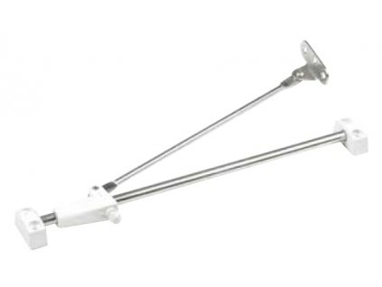 NoName Spodní klopna (nůžky) s brzdou bílá "L"