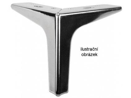 nábytková nožka S71/100 černá mat