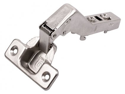 Strong StrongHinges S3 závěs klip úhlový 45°, bez pružiny (push), excentr, vrut Strong plus