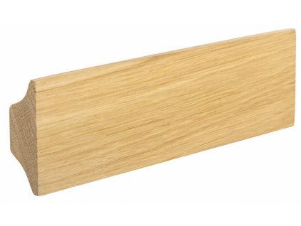 Tulip Nábytková úchytka dřevěná Oblong dub surový, 404343, rozteč 96mm