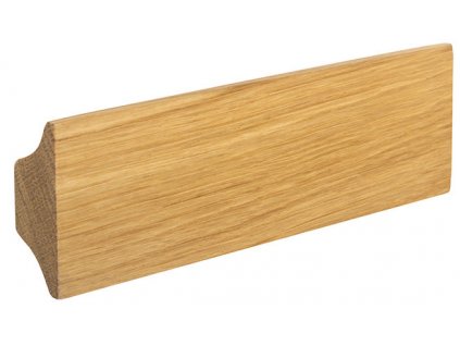 Tulip Nábytková úchytka dřevěná Oblong dub lakovaný, 404344, rozteč 96mm