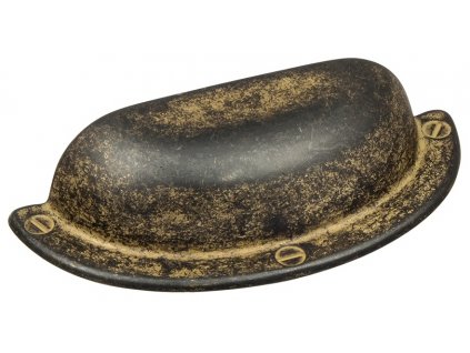 Bosetti Marella Nábytková úchytka rustikální Art Decó washed stone, 356269, rozteč 64mm