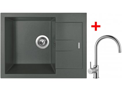 Sinks AMANDA 650 Titanium+ELKA