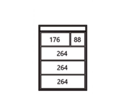 příborník StrongMax 450, 3+3, 402906