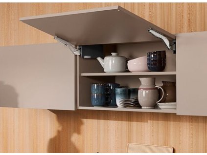 Sada Aventos HK top (mechanismus nejsilnější, krytka šedá tmavá)