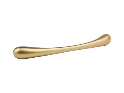 Tulip Nábytková úchytka Kink tmavá zlatá broušená, 482584, rozteč 160mm