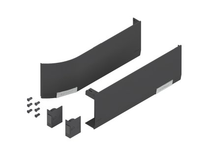 BLUM 23.8000 krytky Aventos HF HL HS Top pro servo drive tmave seda TGR