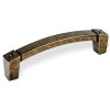 Siro Nábytková úchytka 1567 staromosaz, rozteč 96mm
