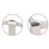 Stolová noha ST552 (: stříbrná)