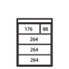 příborník StrongMax 450, 3+3, 402906