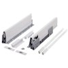 výsuv StrongBox 450/140mm, bílý, hranatý reling, 402580