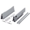 výsuv StrongBox 550/140mm, titan, hranatý reling, 400292