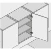BLUM 71B3550 naložený s tlumením vrut 110°