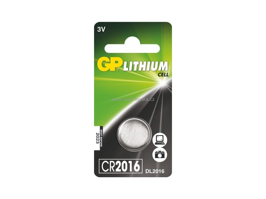 GP CR2016, 3V