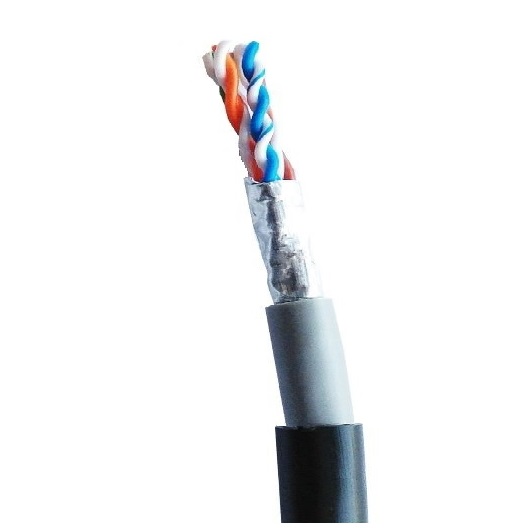 FTP cat5e 4x2x0,5 mm venkovní datový kabel