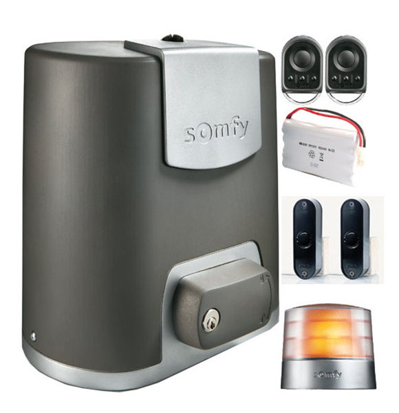 SOMFY ELIXO 500 24V 3S M io komfort sada pro posuvné brány