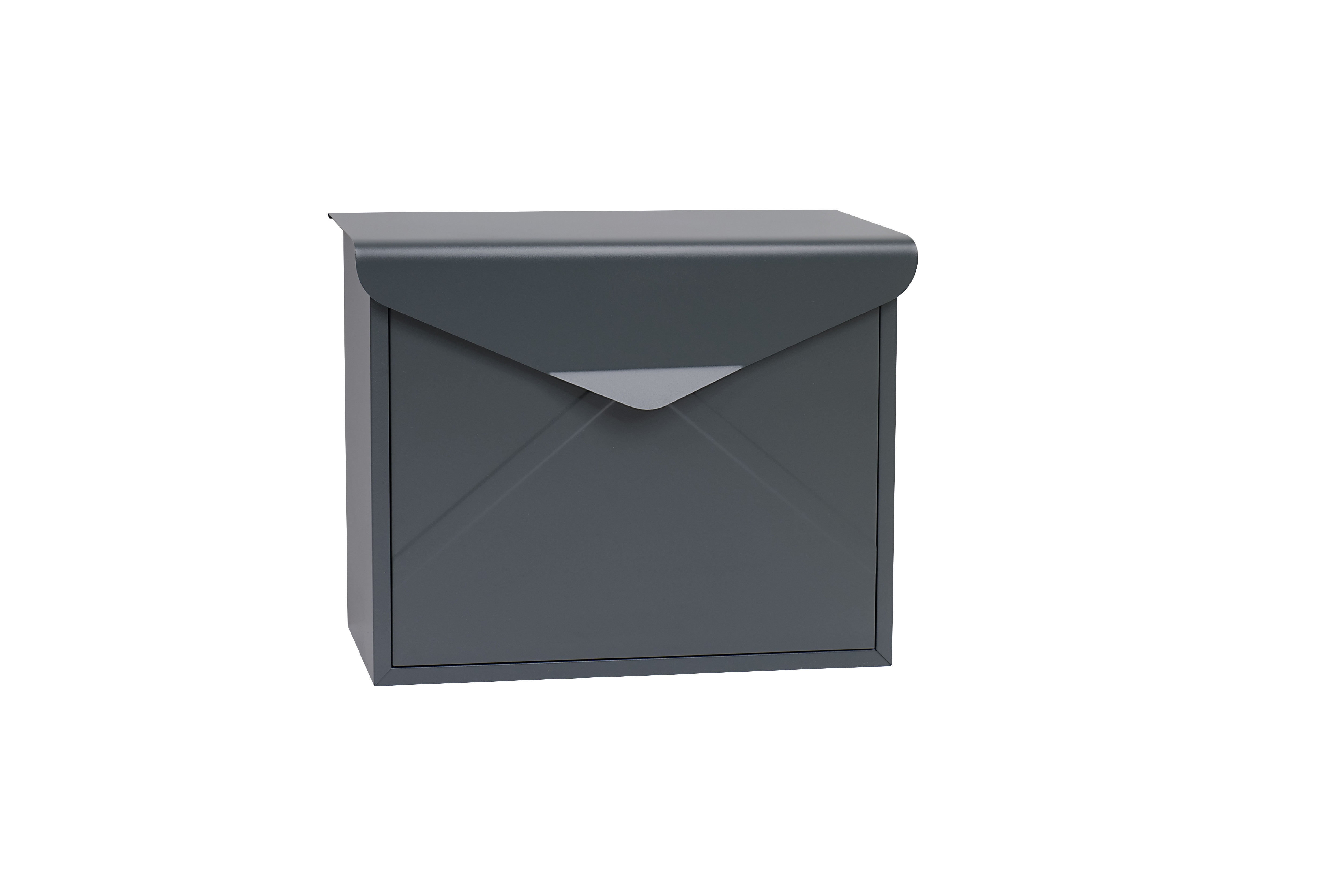 Poštovní schránka antracit 360x290x100mm