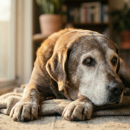 CDS u psa: Příznaky, diagnostika a jak pomoci stárnoucímu psovi