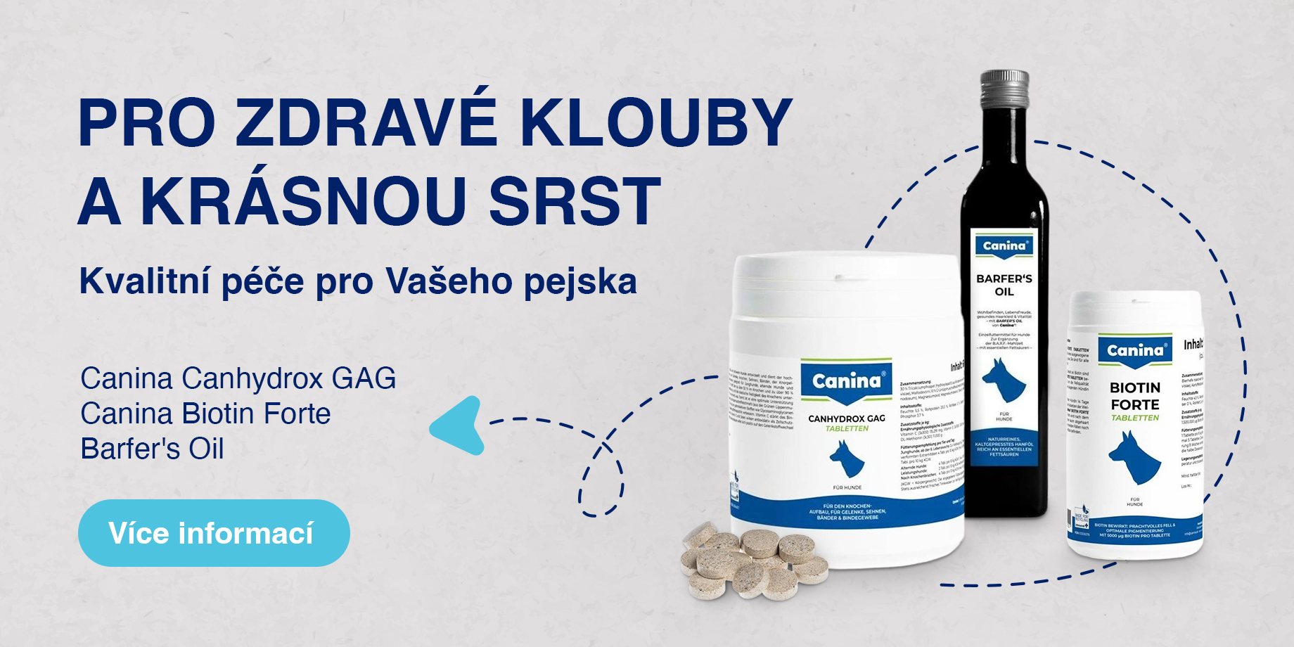 Canina - Klouby a Srst