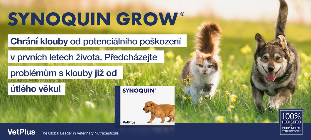 Kloubní výživa pro štěňata a mladé jedince velkých plemen SYNOQUIN GROW