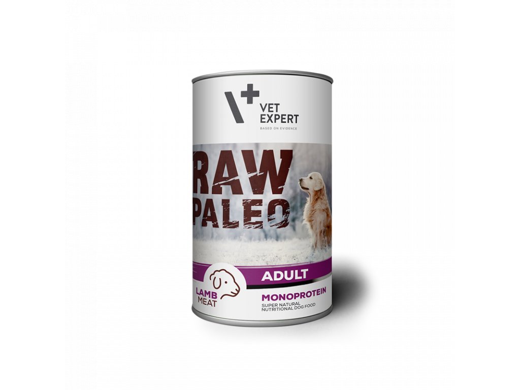 konzerva pro psy raw paleo adult lamb 400g 340 2