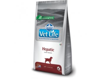 vet life natural dog hepatic 12kg