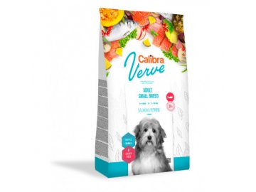 calibra dog verve gf adult small salmonherring 12kg