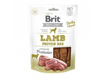 brit jerky lamb protein bar 80g
