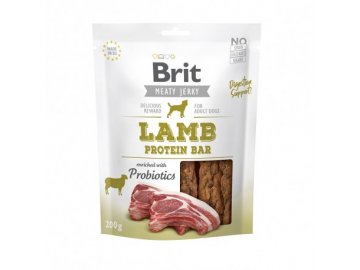 brit jerky lamb protein bar 200g