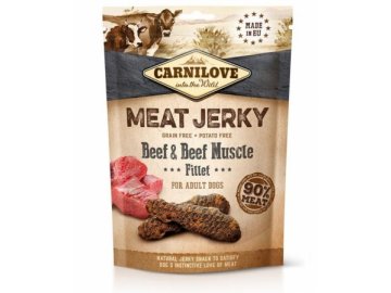 carnilove jerky beef with beef muscle fillet